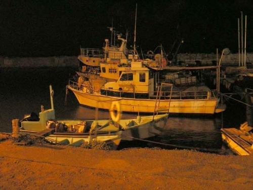 ספינות בנמל יפו